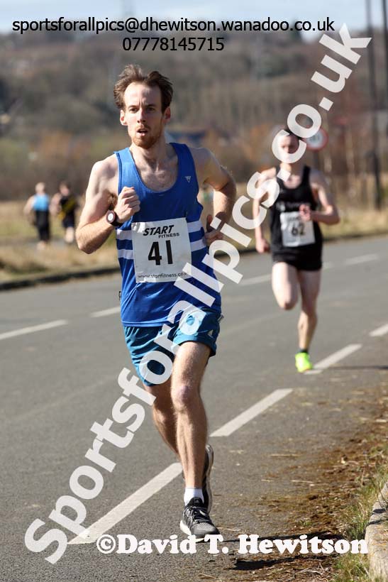 Senior mens Elswick Harriers Good Friday Road Relays. Photo: David T. Hewitson/Sports for All Pics
